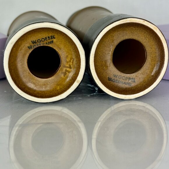 Salt and Pepper Shakers  W Goebel W. Germany Ceramic  Mid Century Modern - Picture 5 of 9
